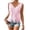 Pink #19, variant on KDDYLITQ Lace Tops for Women Lace Trim Eyelet Hollow Out V Neck Y2k Sleeveless Tank Top Slim Fit Basic Casual Summer Outfits Cami Tops White L