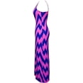 thumbnail image 2 of Women's Chevron Boho Chic Maxi Spring Summer Dress, 2 of 3