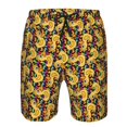 thumbnail image 3 of Fuzoiu Cartoon Ducks Print Men's Beach Shorts,Men's Swim Trunks,Quick Dry Board Shorts with Pockets,Men's Bathing Suits for Surfing, Running, and Casual Wear-Medium, 3 of 6