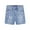 Light Blue-2431, variant on KIDSCOOL SPACE Baby Girls Boys Jeans Shorts,Ripped Simple Design Cute Summer Denim Pants,Blue,2-3 Years