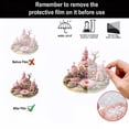 thumbnail image 4 of Dreamy Dessert Castle Ornament for Desktop and Bedroom Decor – Cute Fairy Tale Holiday Decoration and Gift for Girls and Kids, 4 of 8