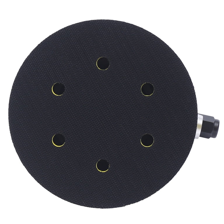 Bowd 6-Inch Pneumatic Random Orbital Sander – Air Palm Sander With 10 Sandpapers, 9000-10000 RPM For Auto Body Work