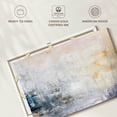 thumbnail image 6 of Elephant Stock Whitewash Wall Art - Horizontal Canvas Wall Art - Living Room Wall Decor - Abstract Canvas - Blue And Gray Decor - 30" x 20", 6 of 8