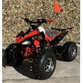thumbnail image 2 of RPS Mars Jet 8 125cc Sport ATV with 8" Aluminum Rims, Automatic with Reverse, Electric Start, Ride-On (Black/Red), 2 of 7