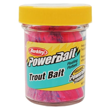 Berkley PowerBait Trout Fishing Dough Bait, Captain America Color