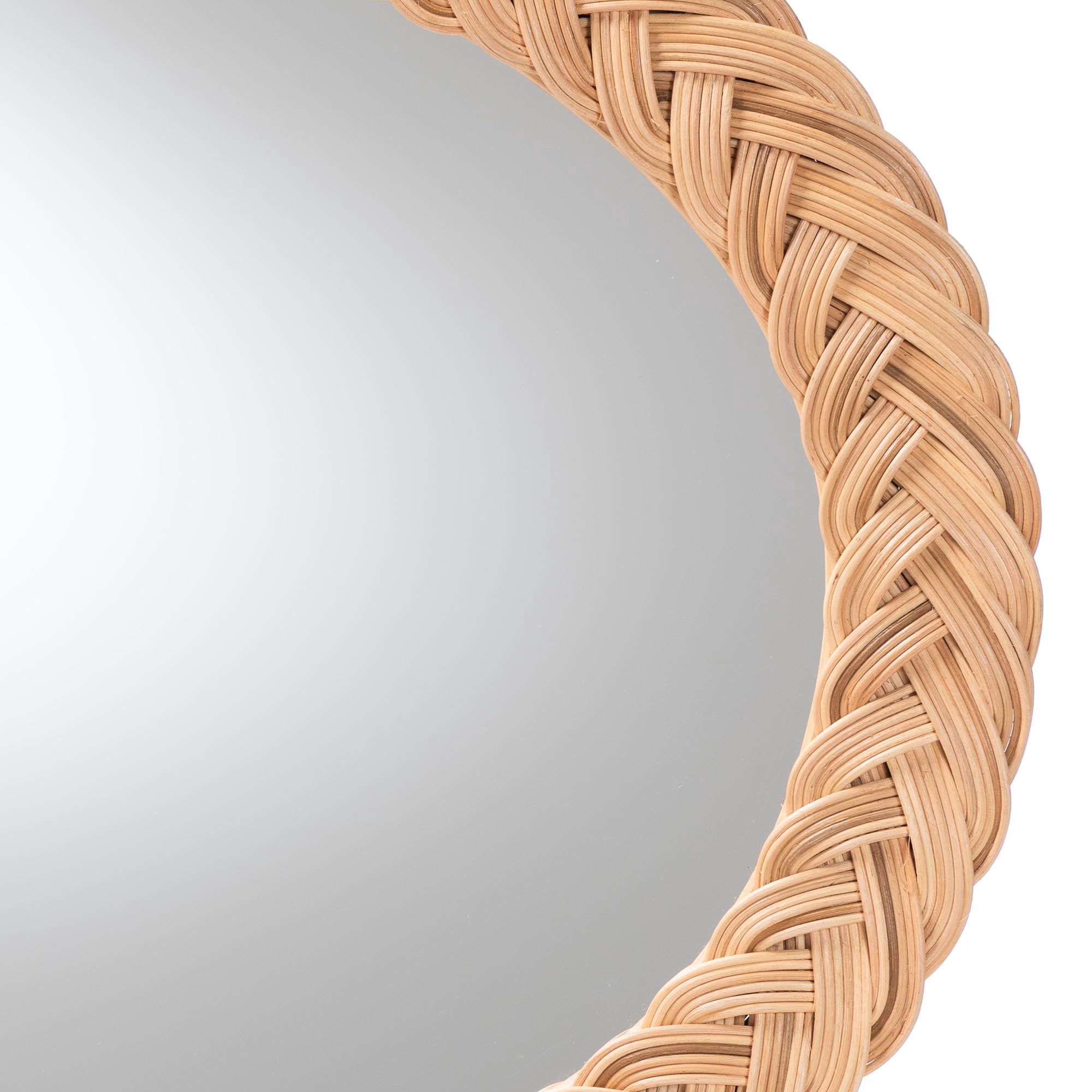 bali & pari Nara Boho Mirror, Light Honey