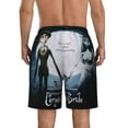thumbnail image 4 of Corpse Bride Men's Swim Trunks Quick Dry Beach Board Shorts with Pockets Mesh Lining Bathing Suits, 4 of 7