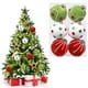 thumbnail image 4 of 6PC Fabric-Wrapped Foam Christmas Balls Elegant Decorations For Christmas Tree, 4 of 5