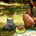 thumbnail image 6 of 3 Pcs Cat Bowls Non-Slip Stainless Steel Small Cat Food Bowls Unbreakable Thicken Cat Feeder Cat Dishes Suitable for Indoor Small Pets,, 6 of 6