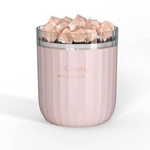 Pink Crystal Humidi-f-i-e-r With Himalayan Salt Rocks - by Intense Oud