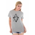 thumbnail image 3 of Triangle Whale Symbolic Spirit Animal Men's Graphic T Shirt Tees Brisco Brands L, 3 of 4