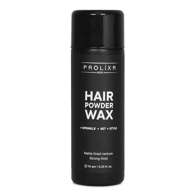 Prolixr Hair Volumizing Powder Wax 10gm | 24 Hrs Strong Hold, Matte Finish | Restylable | 100% Natural & Safe Hair Styling Powder | Hair Wax Powder For Men