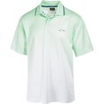 thumbnail image 1 of Polo de Rugby para hombre Greg Norman Performance Dip-Dye verde pequeño, 1 of 1