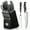 Black, variant on D.Perlla Knife Set, 16 Pieces German Stainless Steel Knife Set with Block and Wooden Handle, Black