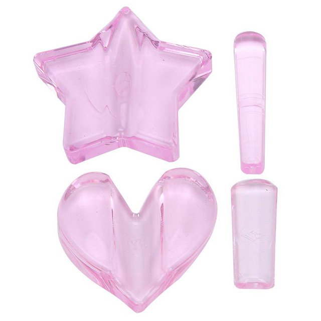 Nail Art Tool Acrylic 2 Set Mini Nail Metal Bending Tool Embossed Mold Nail Tool