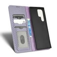 thumbnail image 7 of SaniMore for Samsung Galaxy S22 Ultra 6.8" Magnetic Flip Wallet Case, Soft TPU Internal Case with Card Slot & Multi-Angle Kickstand Shockproof Protective Case for Men Ladies, Purple, 7 of 7
