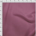 thumbnail image 3 of oneOone Georgette Viscose Fabric Check Kasuri Printed Craft Fabric BTY 42 Inch Wide, 3 of 4