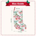 thumbnail image 3 of Sikiie Flamingo Flower Christmas Stockings,18 Inches Christmas Stockings Xmas Hanging Stockings for Family Christmas Decorations & Gifts, 3 of 7