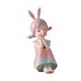 thumbnail image 4 of Estatuilla de niña con burbujas que sopla, escultura de resina, artesanías bonitas, figura decorativa divertida para niña, estatua para gabinete, mesa Rosa, 4 of 9