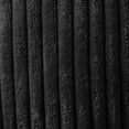 thumbnail image 5 of Sweet Home Collection 2 Piece Velvet Ribbed Non Slip Rocking Chair Cushion Set Black, 5 of 5