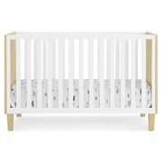 Delta Children Sonny 4-in-1 Convertible Baby Crib, Bianca White