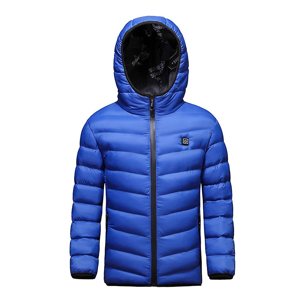 Warm Padded Coat-170cm-Peacock Blue 