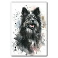 thumbnail image 3 of Belgian Sheepdog Dog Canvas Wall Art Prints,Watercolor Dog Art Canvas Painting Poster,Pet Canvas Painting Puppy Artwork 8x12 inches, 3 of 6