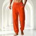 thumbnail image 5 of Men's Baggy Sweatpants Wide Leg Drawstring Sweat Pants, Casual Lounge Joggers with Pockets Slacks 3XL, 5 of 5