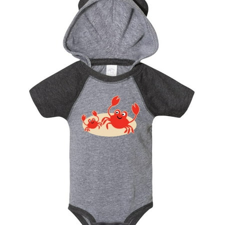 

Inktastic Beach Crabs cute vacation Gift Baby Boy or Baby Girl Bodysuit