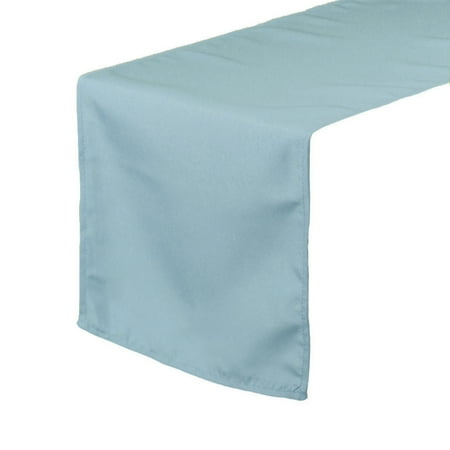 

14 x 108 inch Polyester Table Runner Dusty Blue