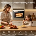 thumbnail image 3 of ROBAM R-Box Pro Countertop Combi Steam Oven 1.2 Cu.ft, Air Fryer Combo, Convection Toaster Oven with 32 Presets & Precise Temperature Control (86°F-302°F), White, 3 of 10