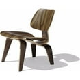 thumbnail image 1 of Nicer Furniture Modern Inspired Walnut Lounge Chair, 1 of 5