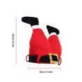thumbnail image 4 of Cateissary Tema navideño Pantalones divertidos Sombrero Papá Noel Pantalones Forma Gorra Fiesta Festival Fiesta Sombrero de pelusa Type2 Cateissary HA000249-00B, 4 of 6