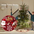 thumbnail image 2 of Faldas de árbol de Navidad de 36 pulgadas con impresión de mantas de alfombrillas de Feliz Navidad (estilo E) Tmvgtek Para estrenar, 2 of 3
