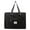 Black, variant on Kyusrd Travel Bag Women's Large-capacity Outing Hand Luggage Bag Storage Folding Bag Dry And Wet Separation Fitness Bag