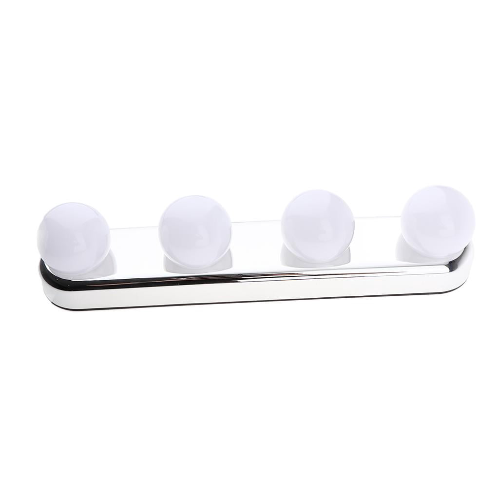 EHJRE 3x Style LED Vanity Mirror Lights Kit with 4 Light Bulbs, Lighting Fixture Strip for Makeup Vanity Table in Dressing Room