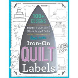 

C&T Publishing Best-Ever Iron-On Quilt Labels-Variety Of Styles