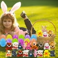 thumbnail image 5 of 36 Pcs Pre-Filled Easter Eggs Filled with Plush Animal Toys for Kids Toddlers Easter Egg , Basket Stuffers Fillers, Kids Party Favor, Classroom Prize Supplies, 5 of 7