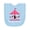 AE-Light Blue, variant on Inktastic 1st Birthday Party Carousel Horse Newborn Bib