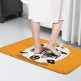 thumbnail image 4 of Pumpkin Spooky Doormat,Durable Absorbent Happy Halloween Low-Profile Door Mat 17x31.5 Inch Switch Rug for Room Winter Laundry, 4 of 4