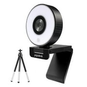 Papalook PA552 Live Streaming Webcam with Ring Light