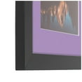 thumbnail image 5 of ArtToFrames Collage Photo Picture Frame with 5 - 3x5 Openings, Framed in Black with Lavender Mist and Black Mats (CDM-3926-106), 5 of 8