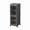 grey, variant on 2-Tier Slim Bathroom Storage Cabinet, Foldable Narrow Bathroom Cabinet Organizer for Small Spaces, Adjustable Fridge & Vanity Gap Storage, Easy Move,Grey