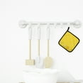 thumbnail image 3 of Caroline's Treasures Fruits and Vegetables in Yellow Pair of Pot Holders, 3 of 3