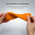thumbnail image 2 of Non-Slip Fry Pan Milk Pot Sleeve Grip Handle Cover, Heat Resistant Cast Iron Cookware Assist Grip, Reusable Pot Handle Sleeve for Cast Iron Skillets Griddles Metal & Fry Pan Cookware,Z0-Orange, 2 of 4