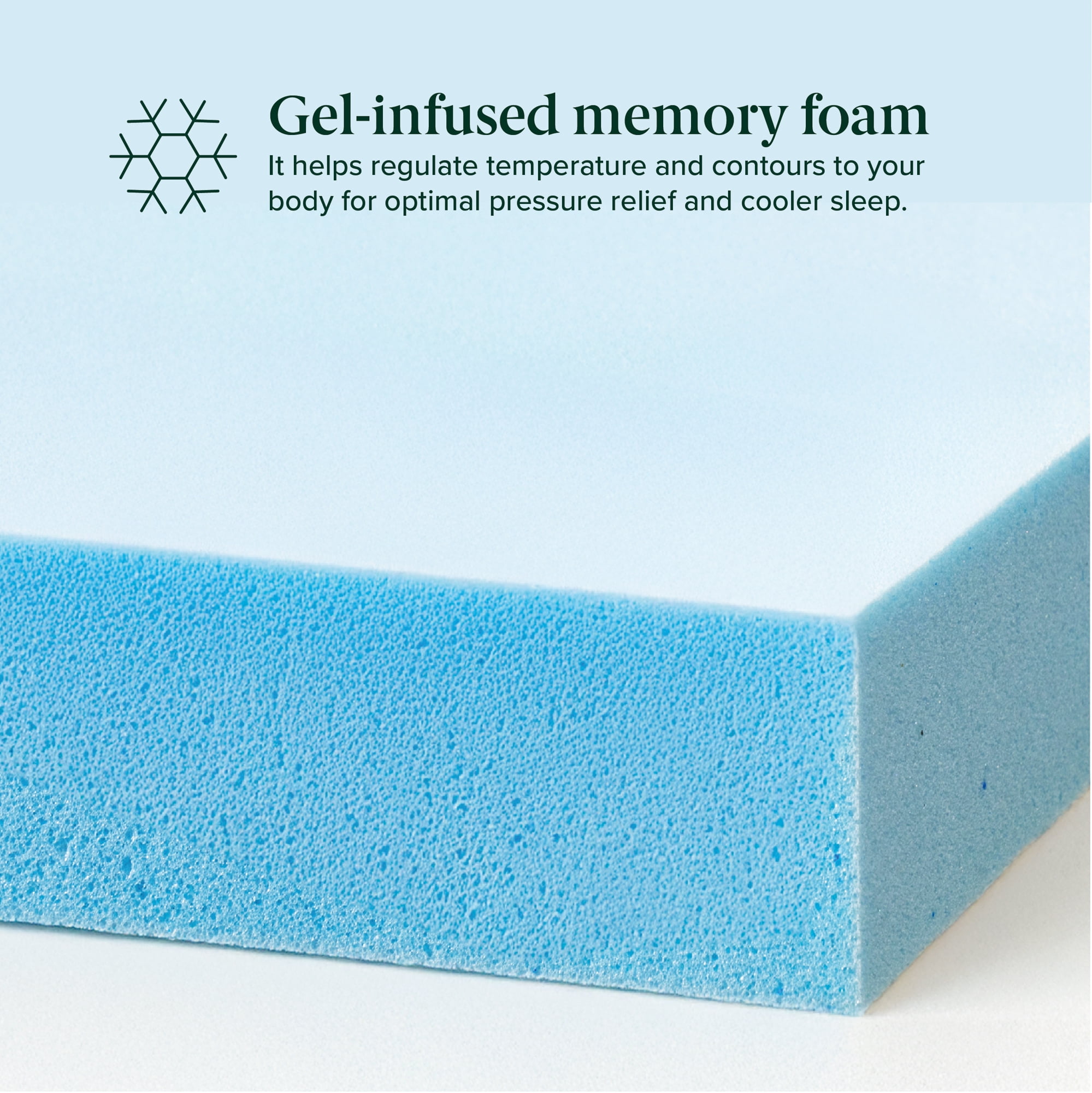 Mainstays 8 in Full Tight Top Innerspring Mattress with Gel Foam