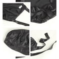 thumbnail image 2 of SusanSilk Tie Band 19 Momme Breathable 100% Mulberry Silk Sleep Bonnet for Sleeping, Black, Girls, 1 Count, 2 of 2