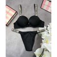 thumbnail image 1 of Victoria secret top Nuevos Conjuntos De Sujetador Push Up Con Estampado De Letras Para Mujer/Lingerie V SDR4, 1 of 4
