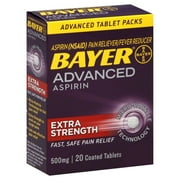 Bayer Consumer Care Bayer Advanced Aspirin, 20 ea