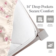 Modern Threads Printed 3 Piece Sheet Set, Kashmir Rose, Twin